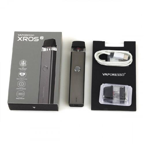 Электронная сигарета VAPORESSO XROS 2, 1000 mAH, Silver